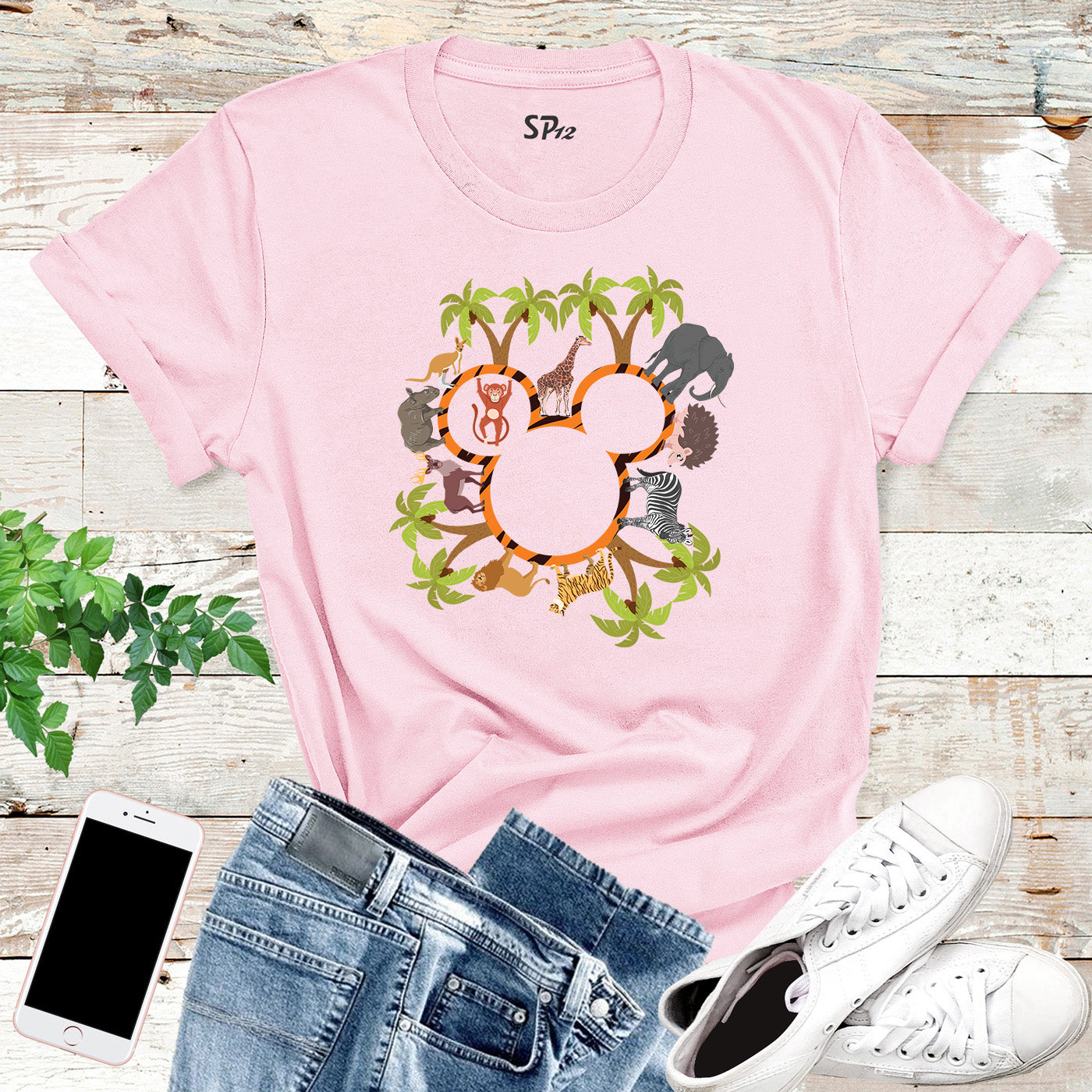 Disney Animal Kingdom Safari Mode Custom Retro Disney Wild T-Shirts