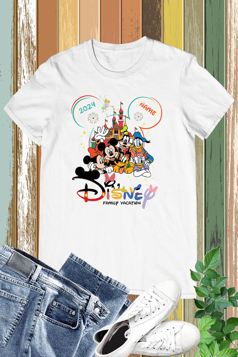 Disney Family vacation Personalized T Shirts