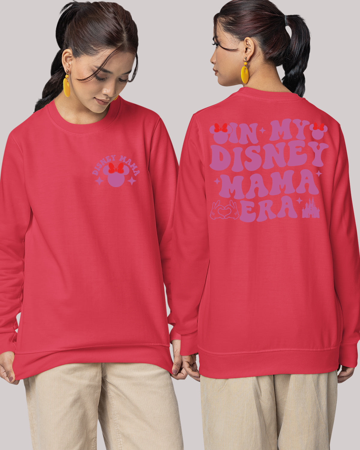 In My Disney Mama Era Trendy Sweatshirts