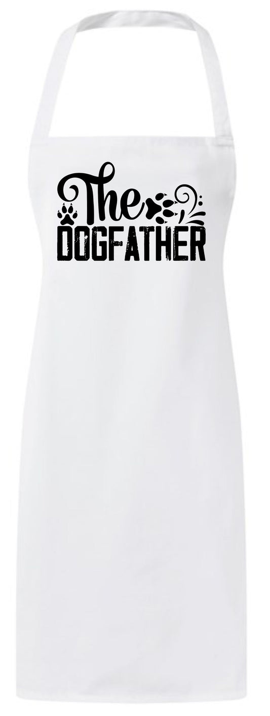 Personalized Funny Dog Father Dog Lover Custom Cute Fathers Day Apron