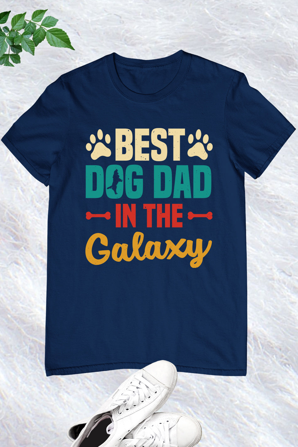 Best Dog Dad in The Galaxy T-Shirt