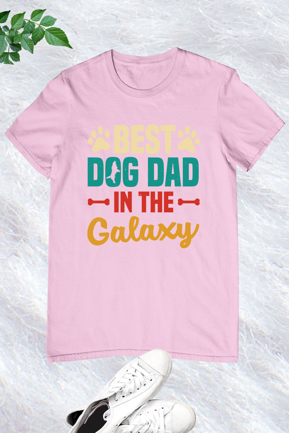 Best Dog Dad in The Galaxy T-Shirt