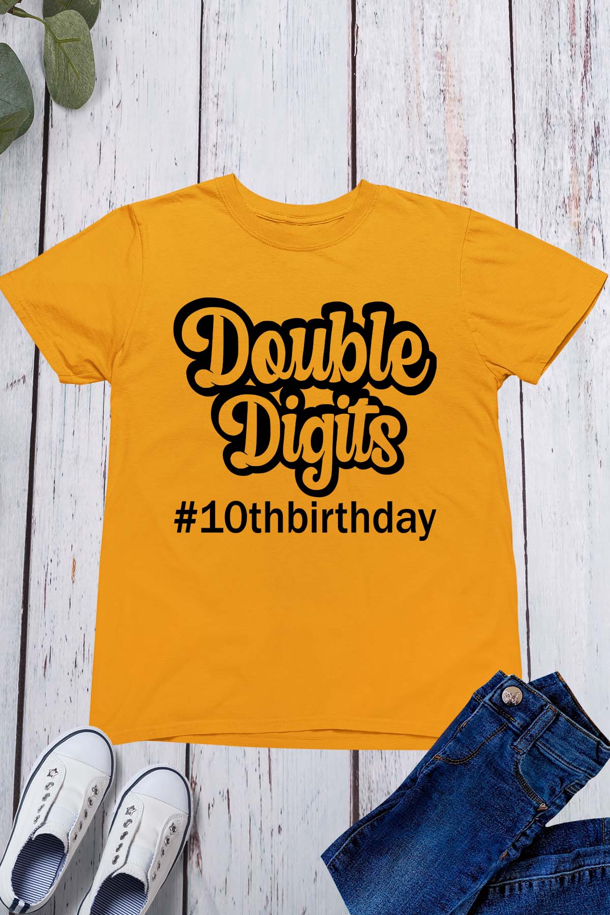 Happy Double Digit Birthday Shirts