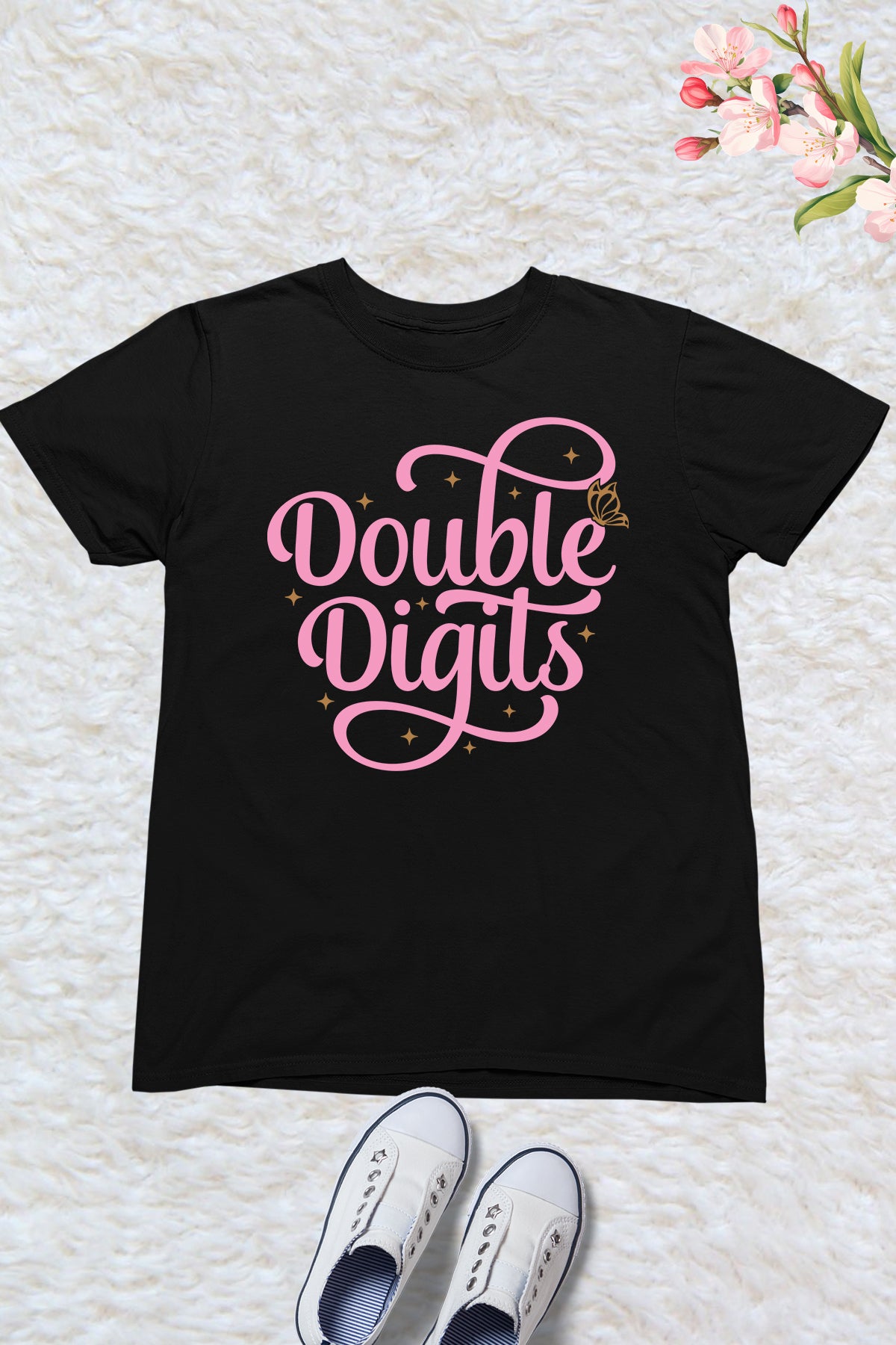 Double Digits Birthday Gift Tees