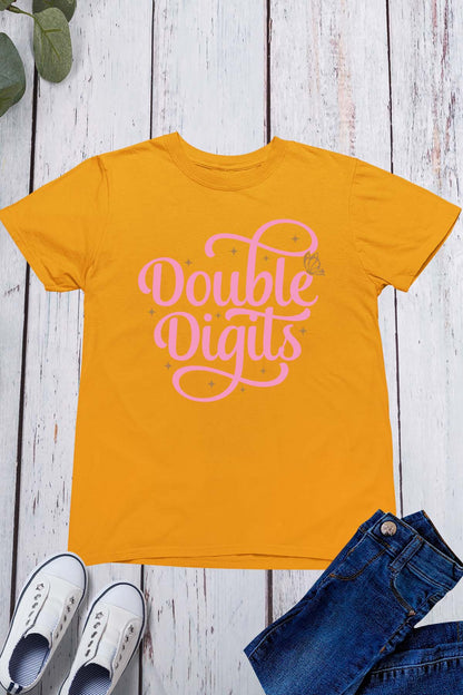 Double Digits Birthday Gift Tees