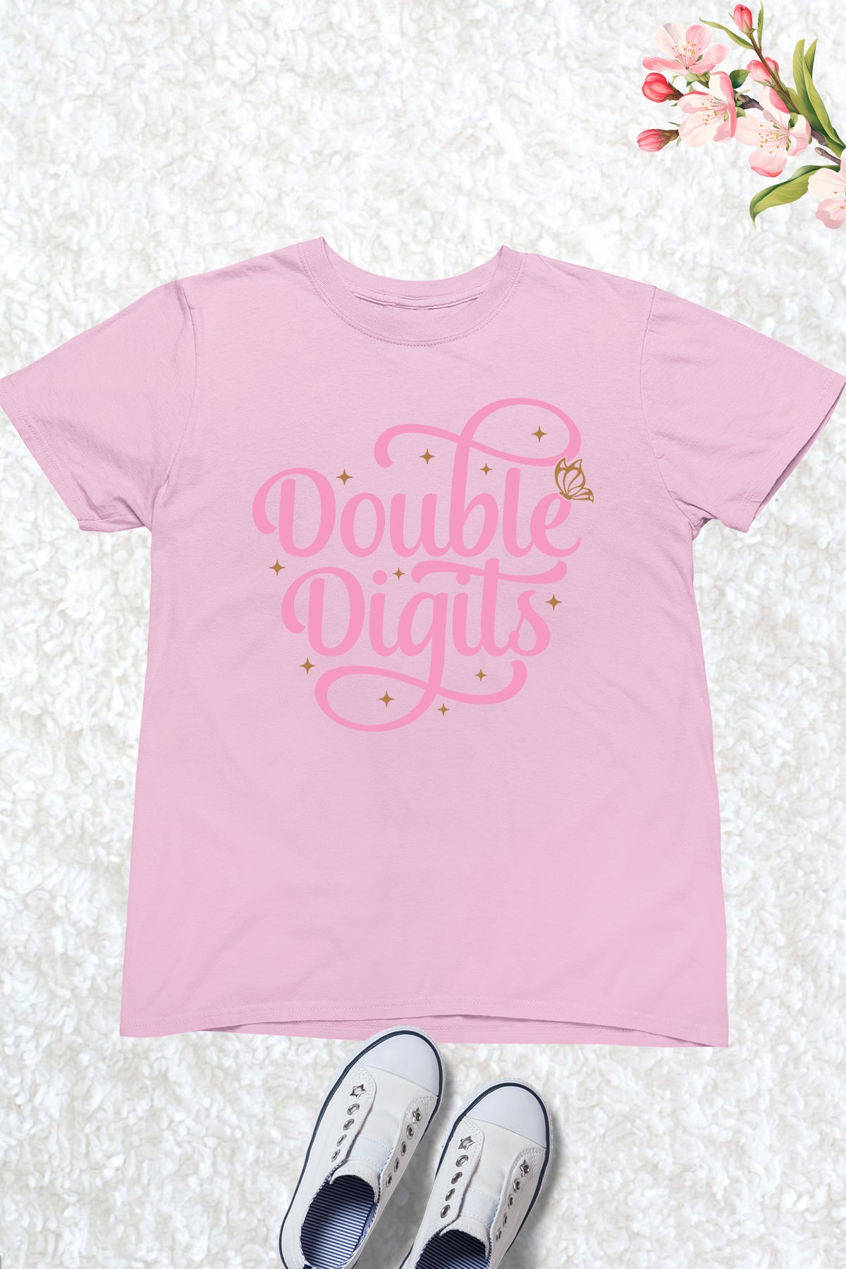 Double Digits Birthday Gift Tees