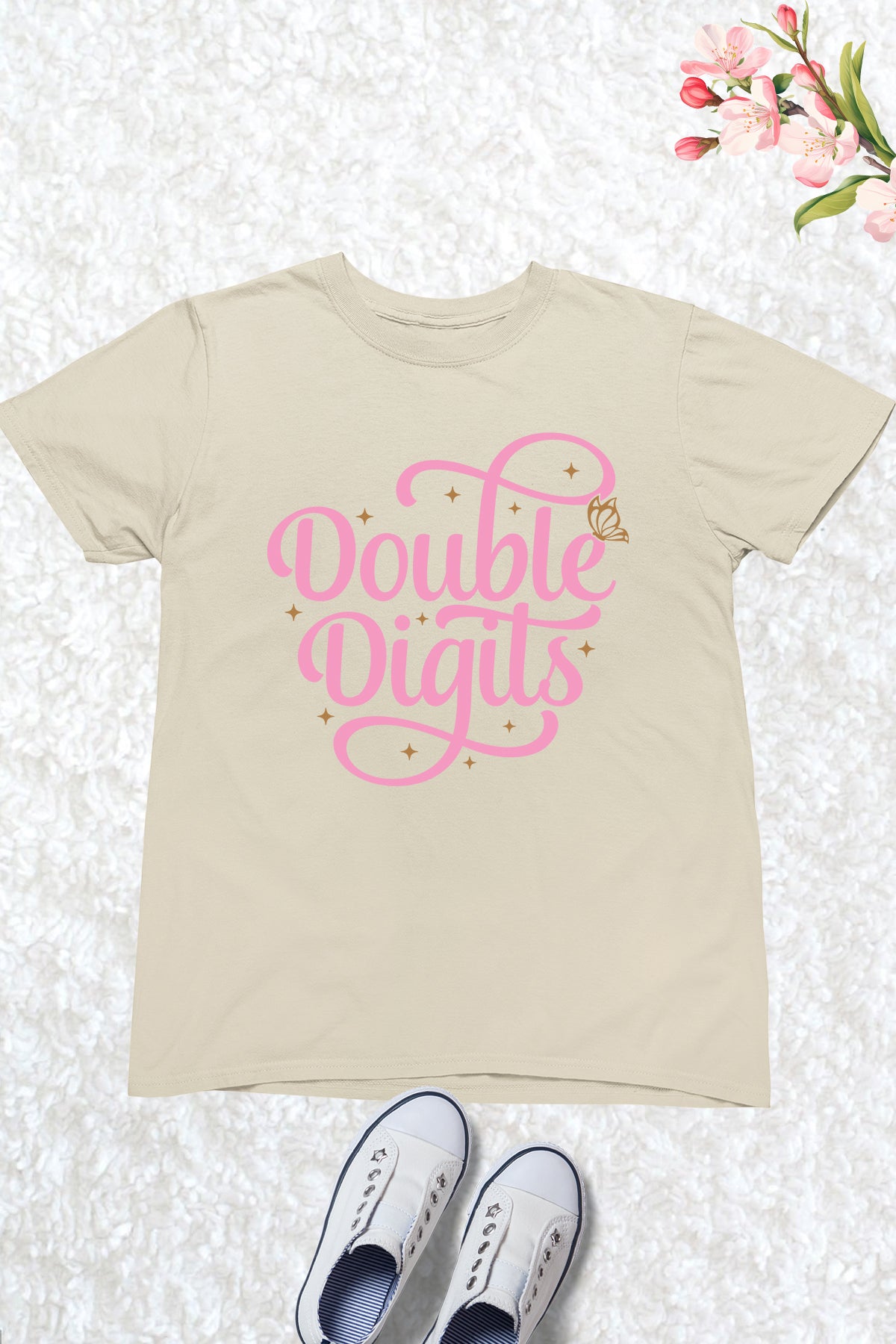 Double Digits Birthday Gift Tees