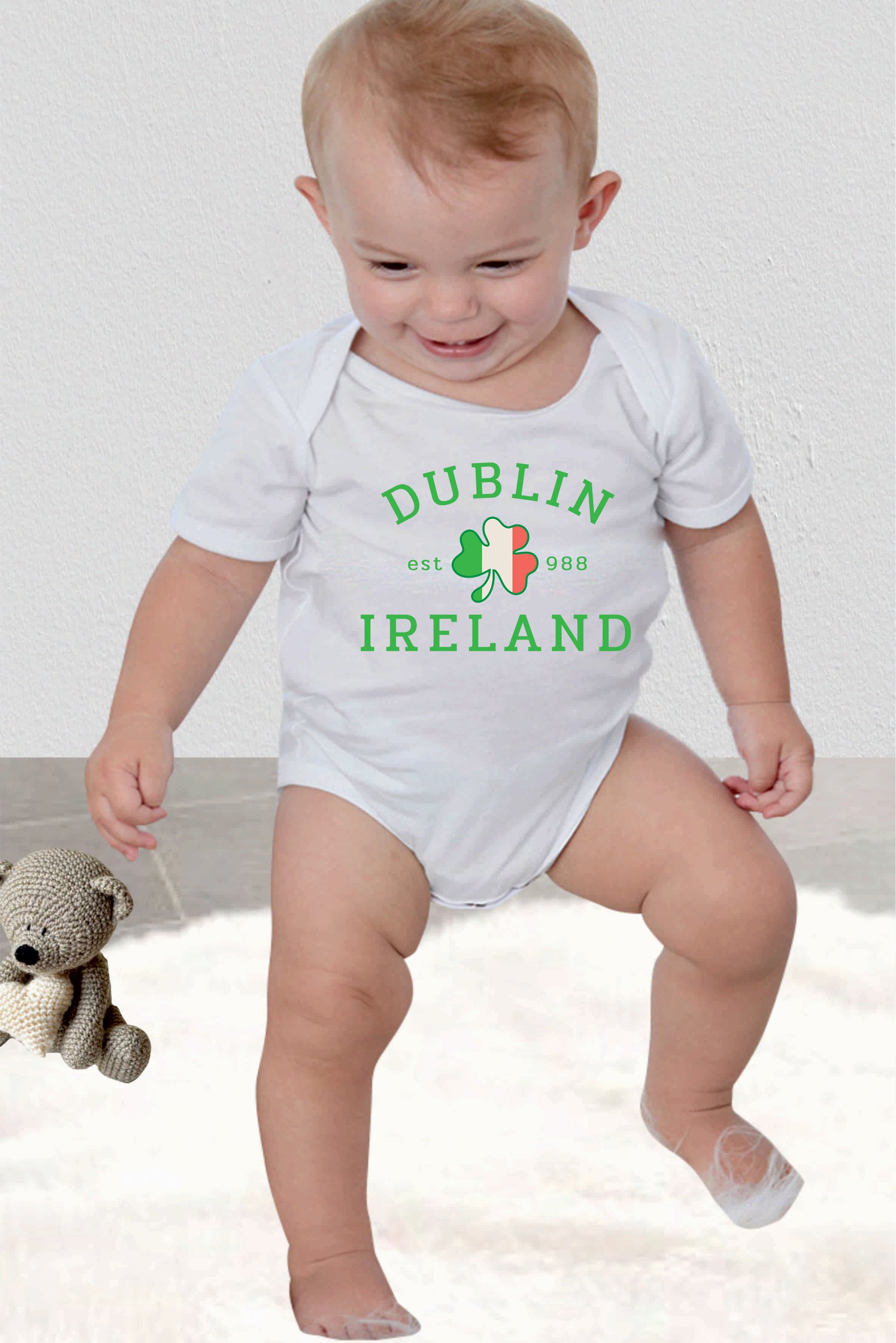 St. Patrick's Day Baby Bodysuit