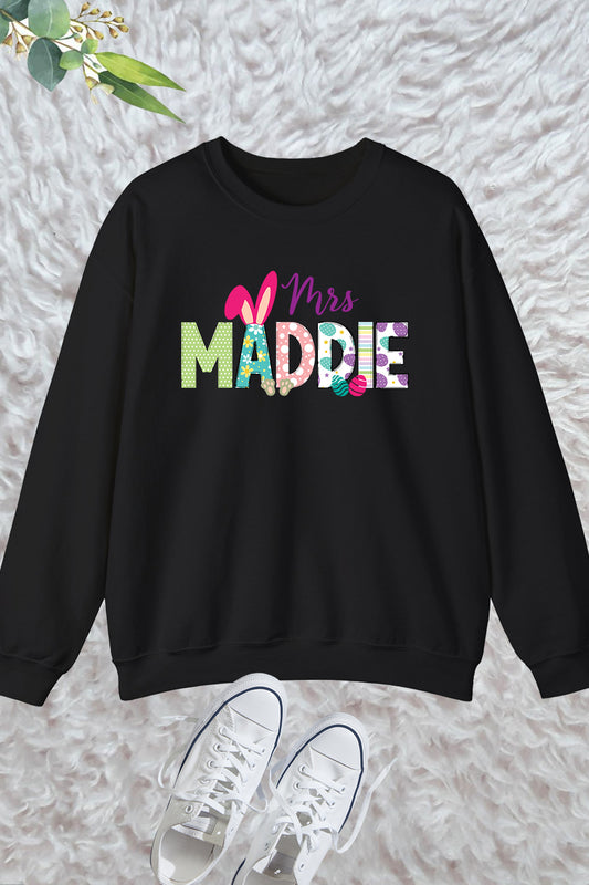 Personalized Easter Teacher  Sweatshirt