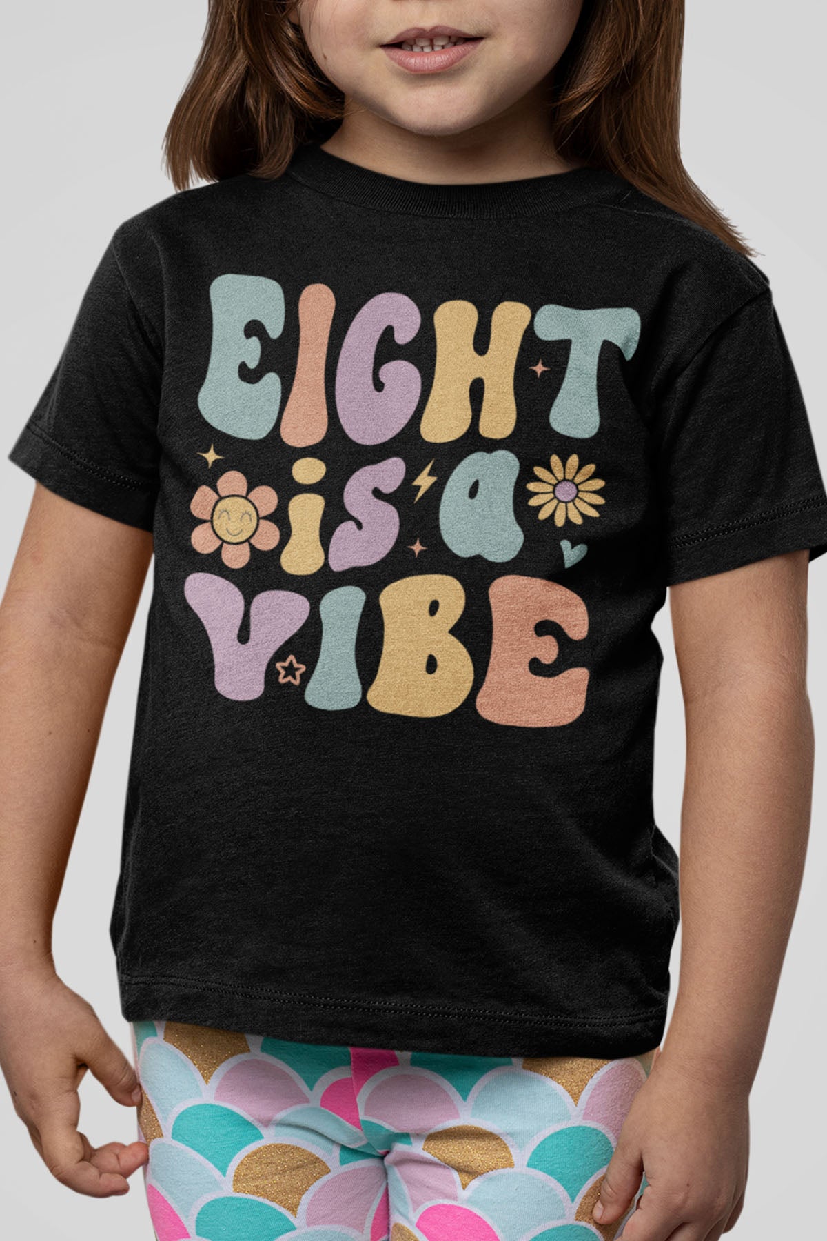 Eight is a Vibe Birthday Shirts