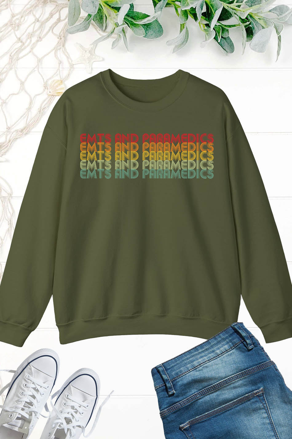 EMTS and Paramedics Sweatshirt