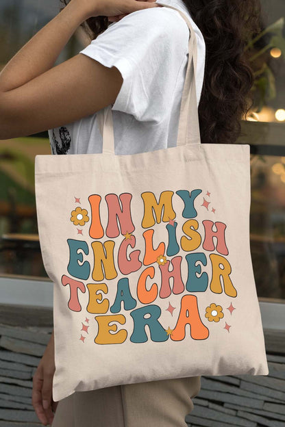 In My English Teacher Era Tote Bag