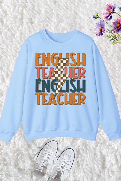 English Teacher Sweatshirts Grammar Sweatshirt