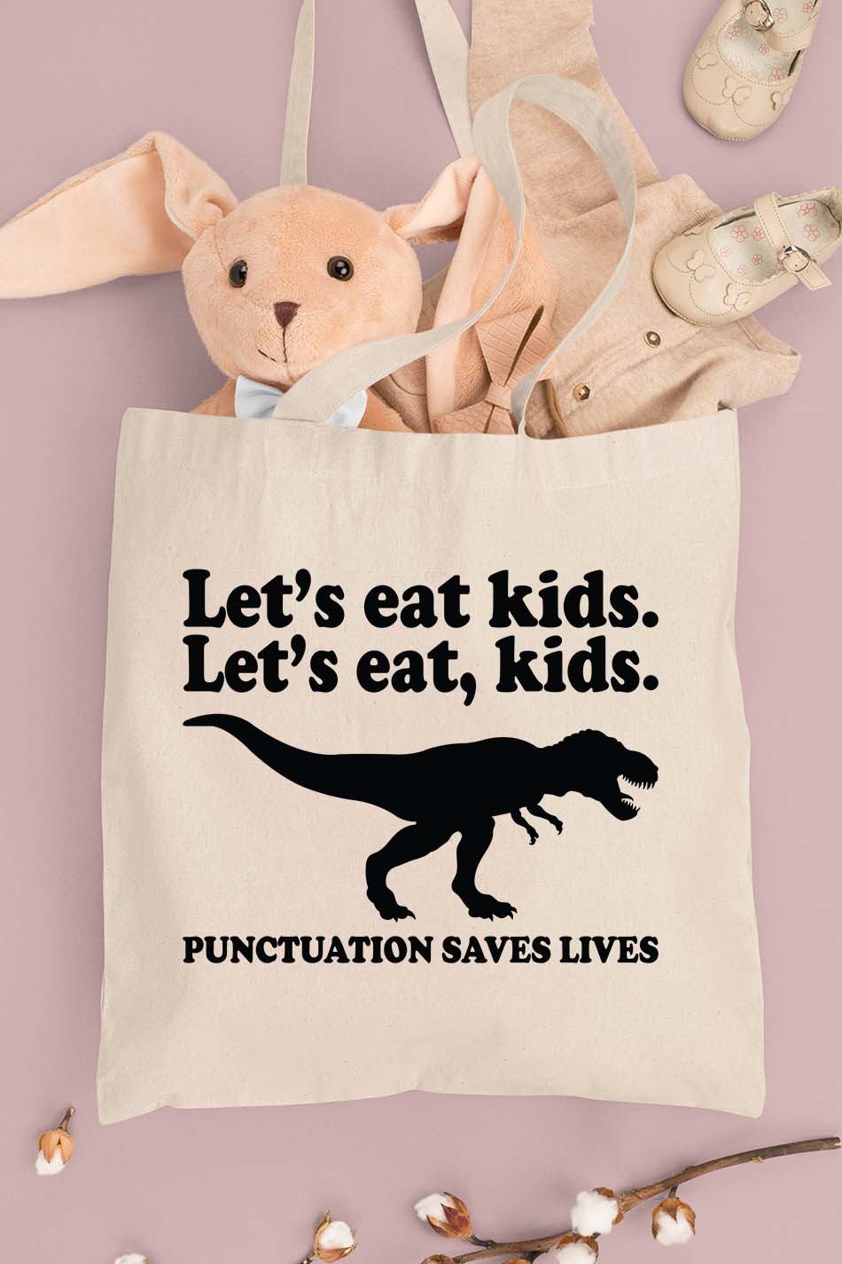 Punctuation Saves Lives English Teacher Tote Bag