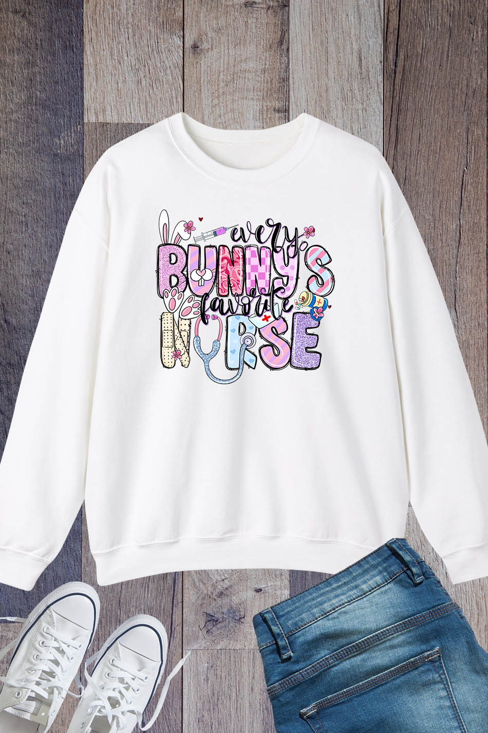 Easter Nurse Sweatshirt