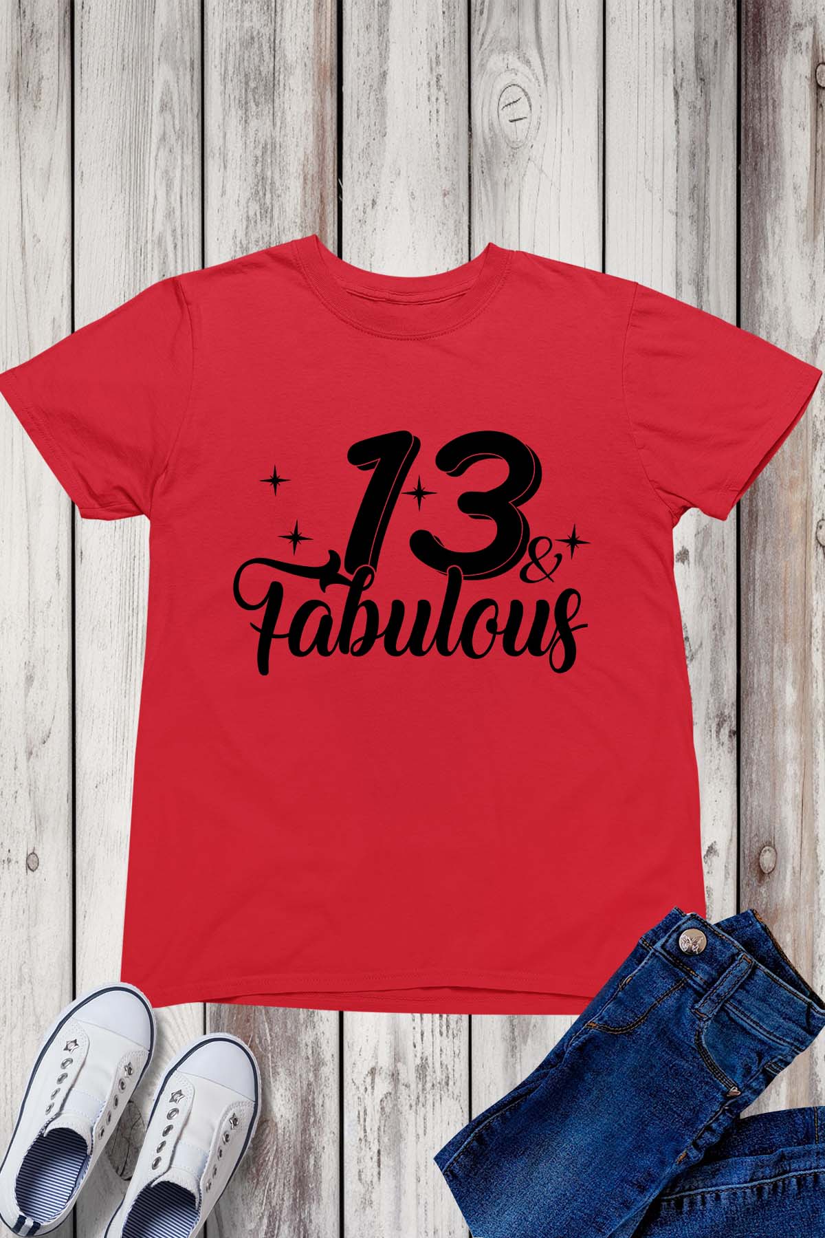 Happy 13th Birthday Fabulous Shirt