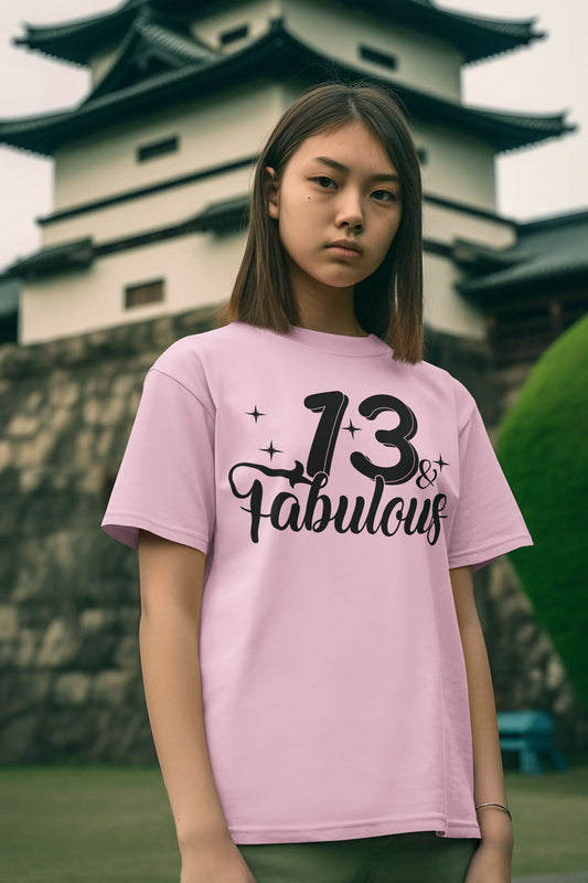 Happy 13th Birthday Fabulous Shirt