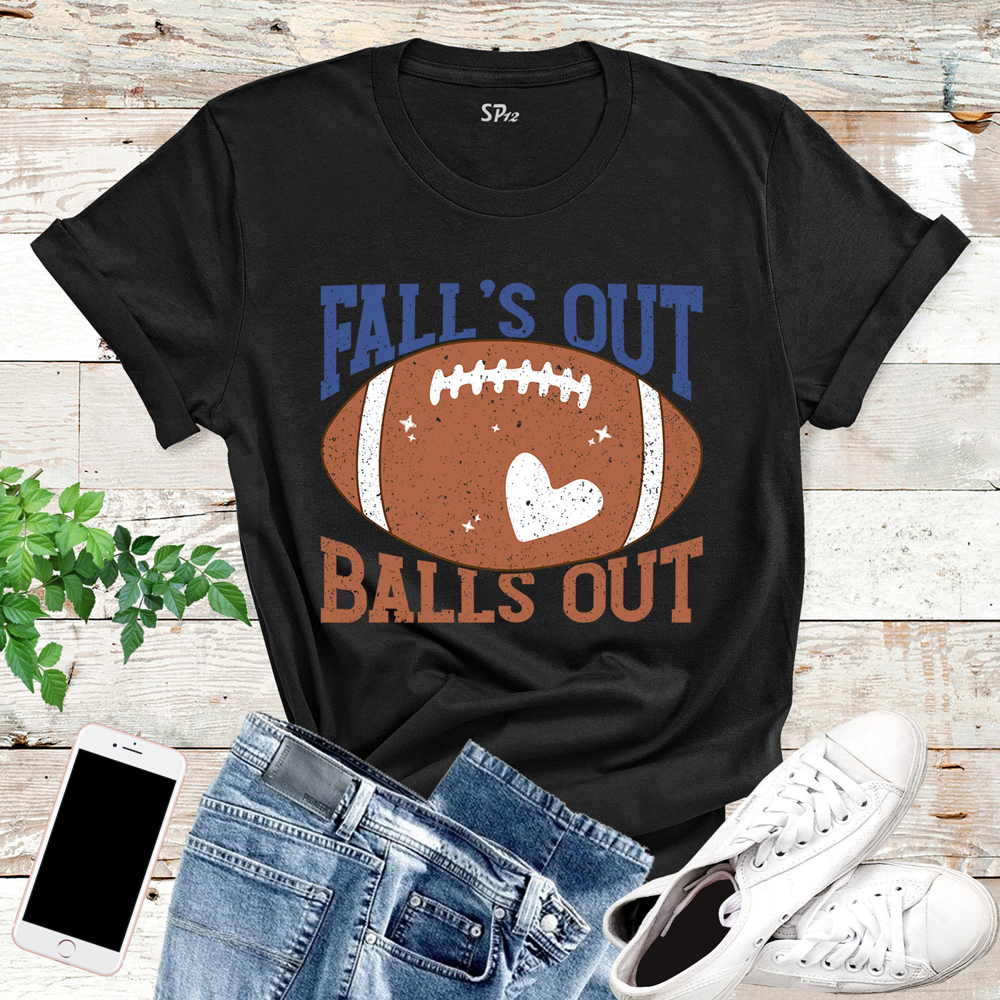 Thanksgiving Fall Football T Shirt