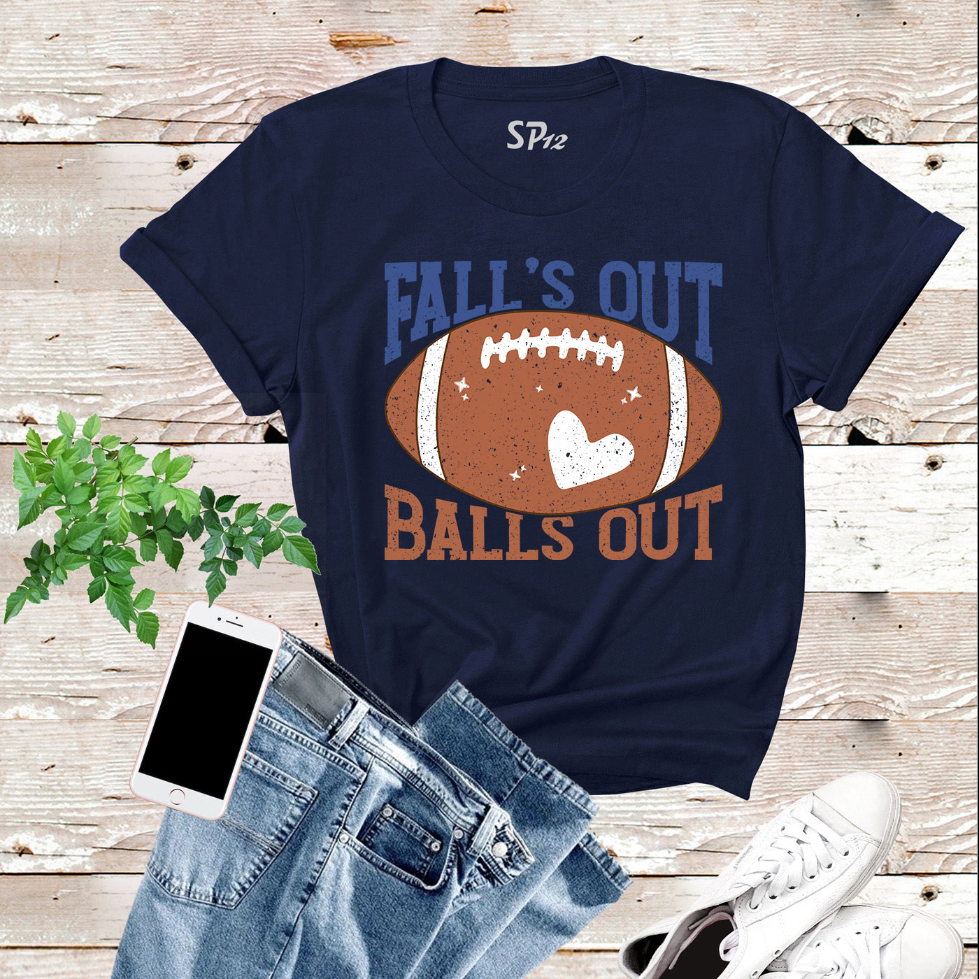 Thanksgiving Fall Football T Shirt