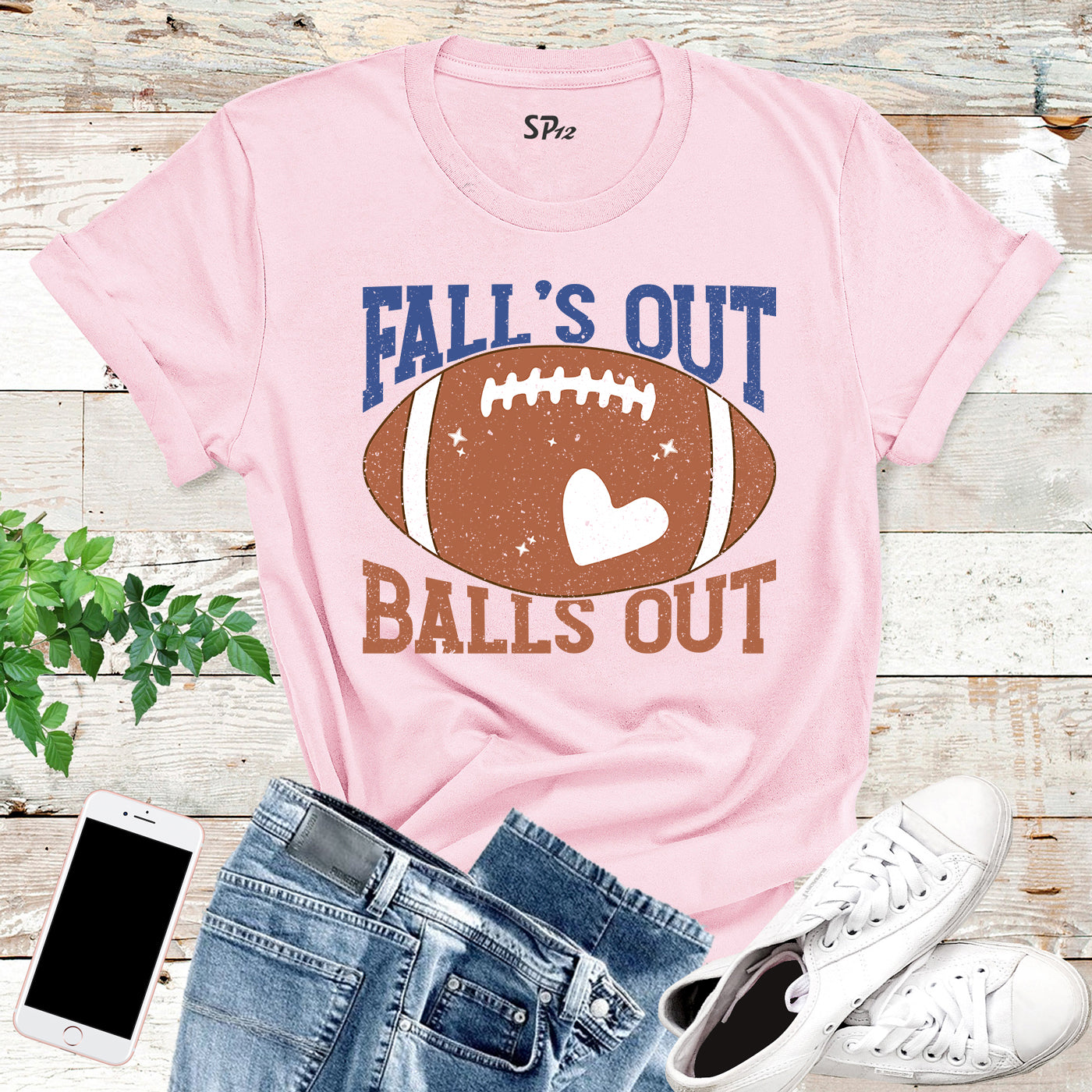 Thanksgiving Fall Football T Shirt