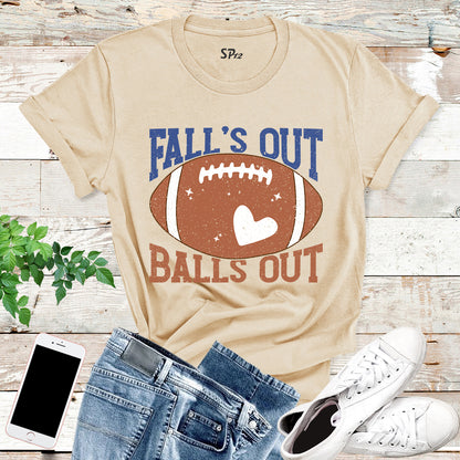 Thanksgiving Fall Football T Shirt