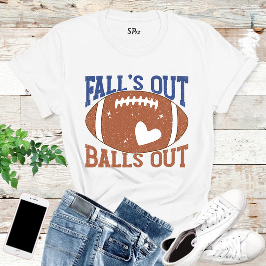 Thanksgiving Fall Football T Shirt