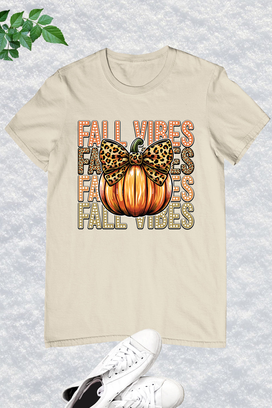 Retro Fall Vibes Pumpkin Bow Shirt