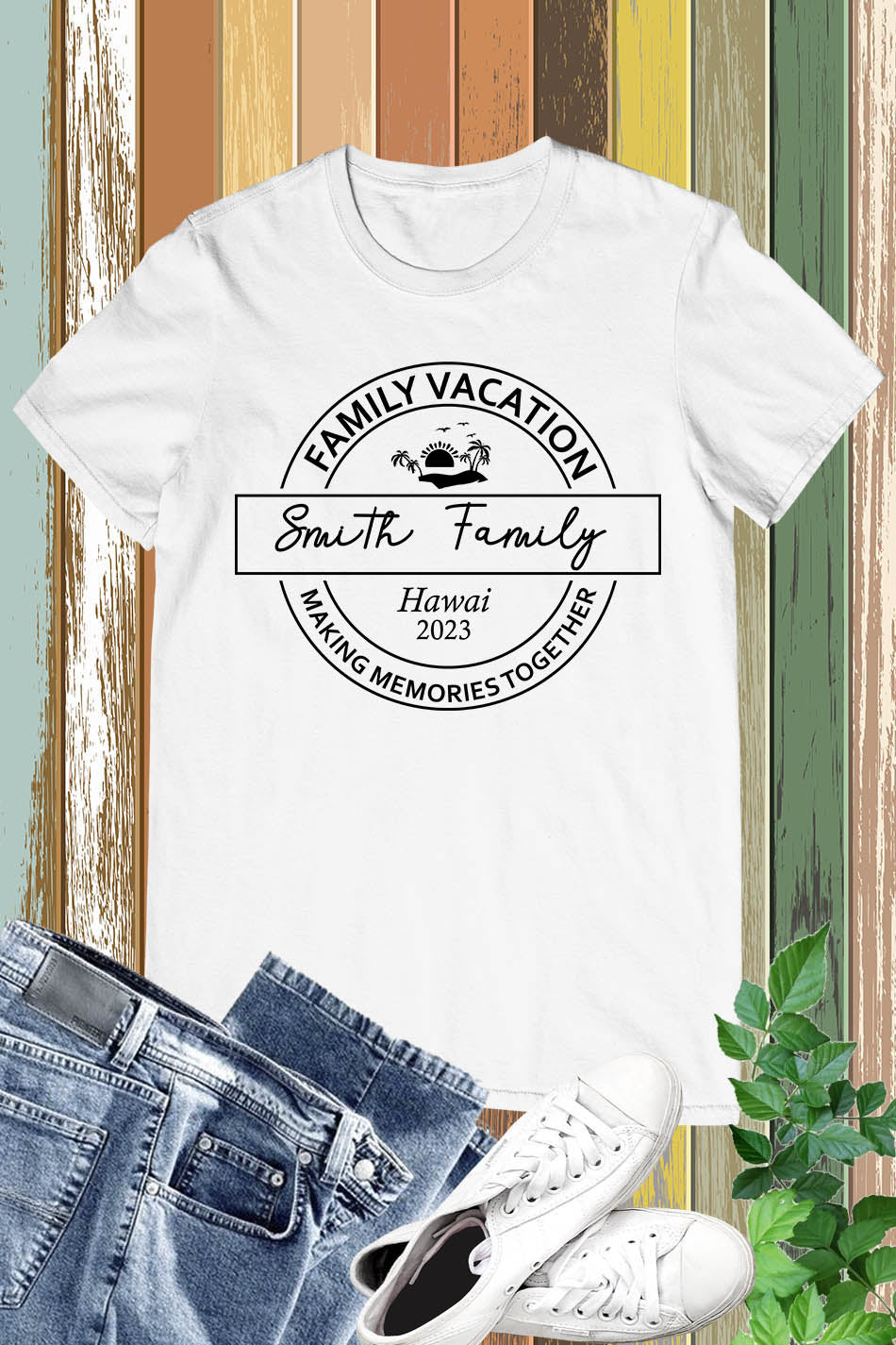 Family vacation Personalized T Shirt