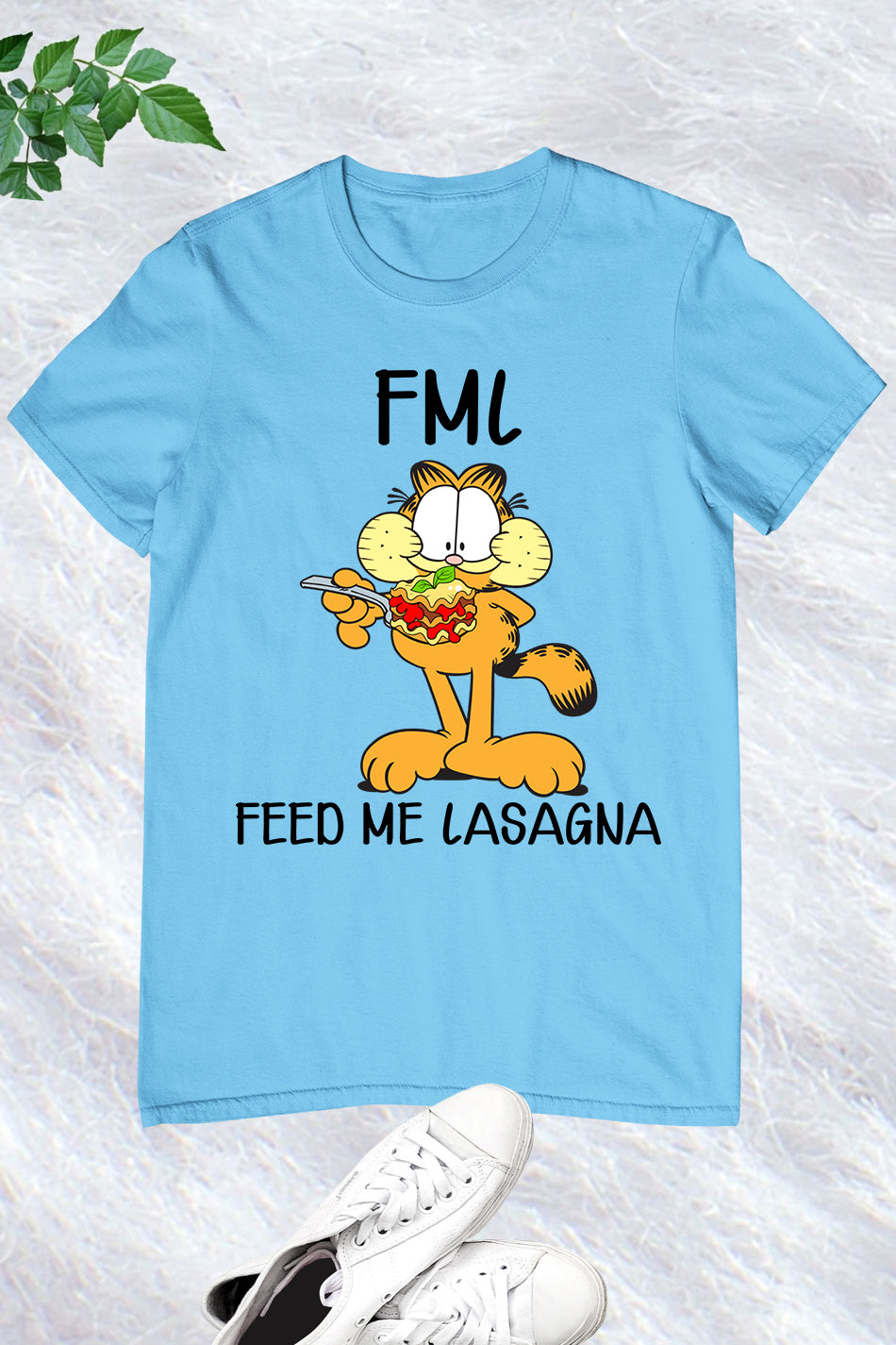 Feed Me Lasagna Garfield FML Shirt