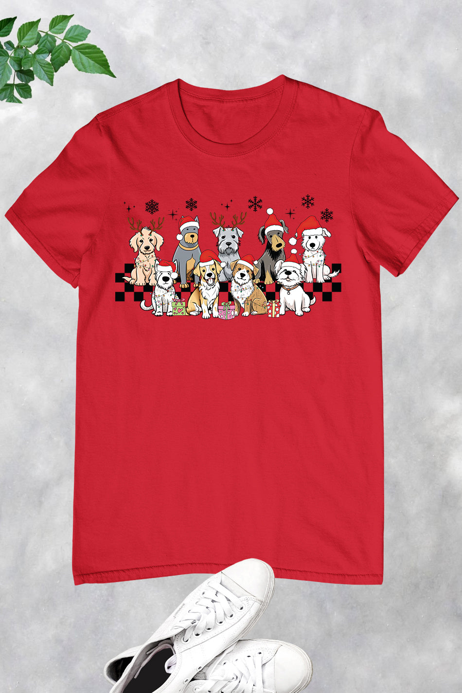 Dog Lover Christmas Lights Shirt