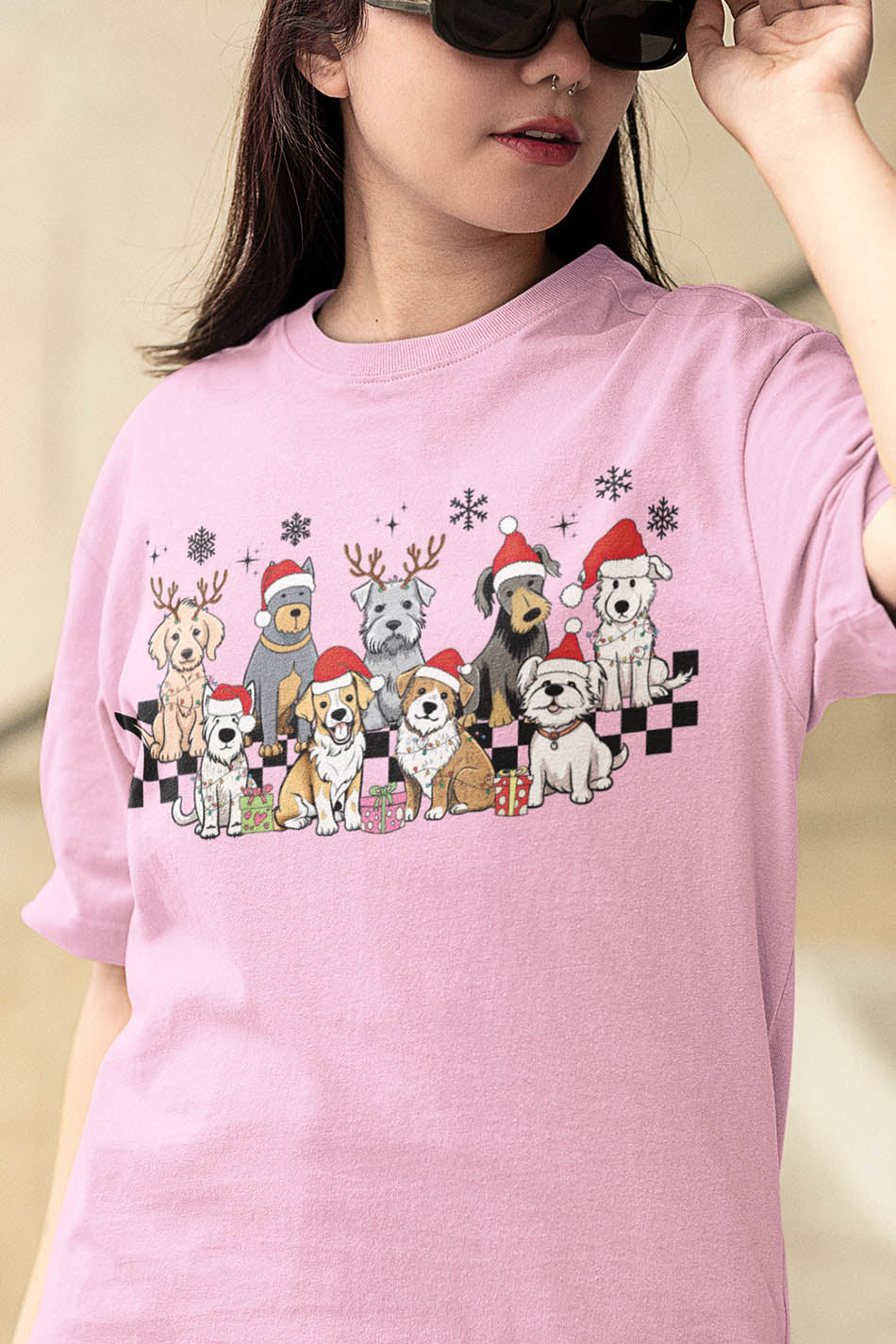 Dog Lover Christmas Lights Shirt