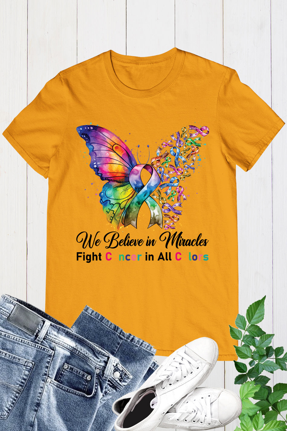 Fight Cancer In All Colors T Shirt