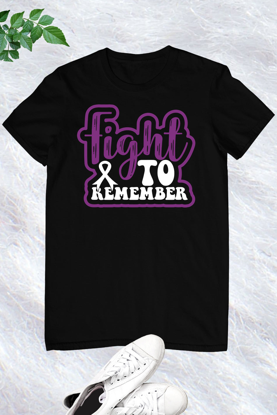 Alzheimers Survivor Fight to Remember T Shirts