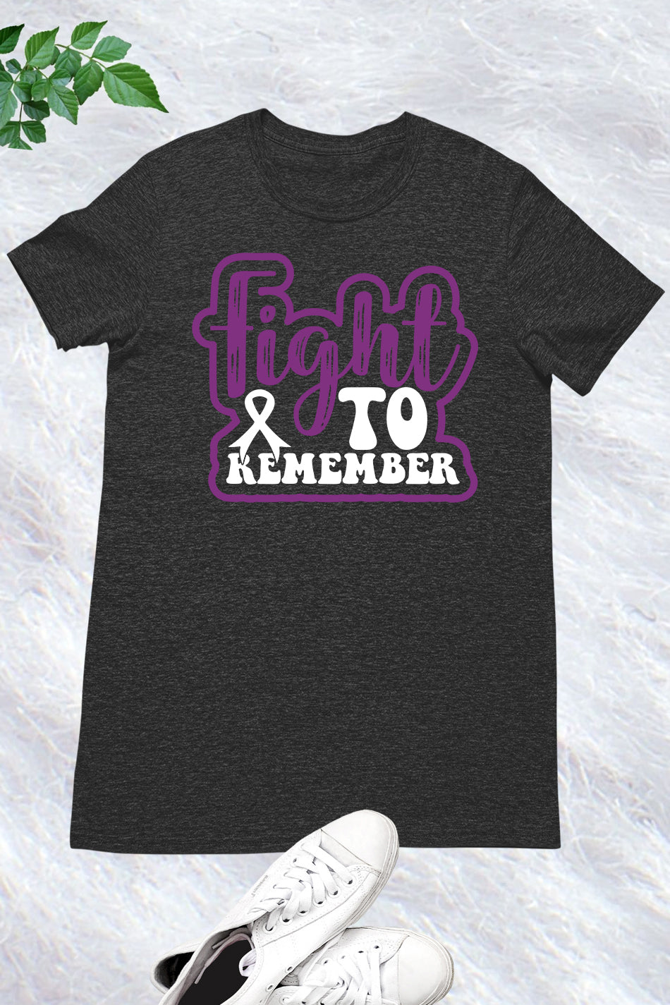 Alzheimers Survivor Fight to Remember T Shirts