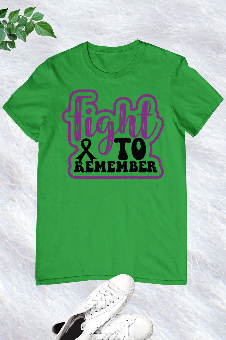 Alzheimers Survivor Fight to Remember T Shirts