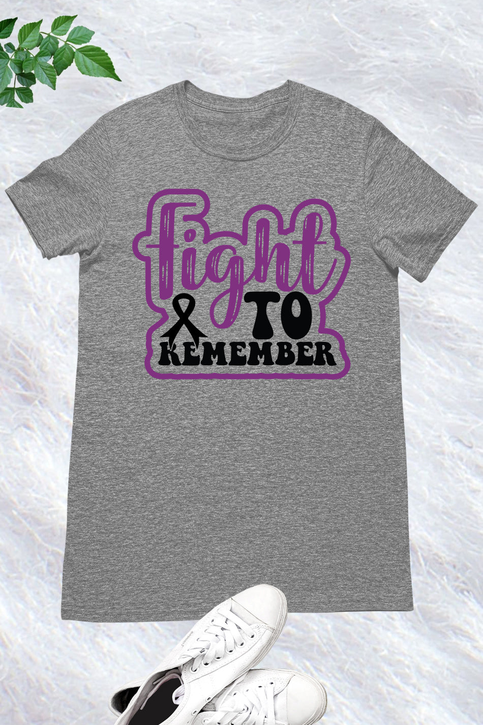 Alzheimers Survivor Fight to Remember T Shirts