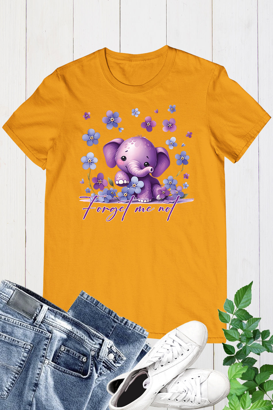 Forget Me Not Alzheimers Survivor Shirt