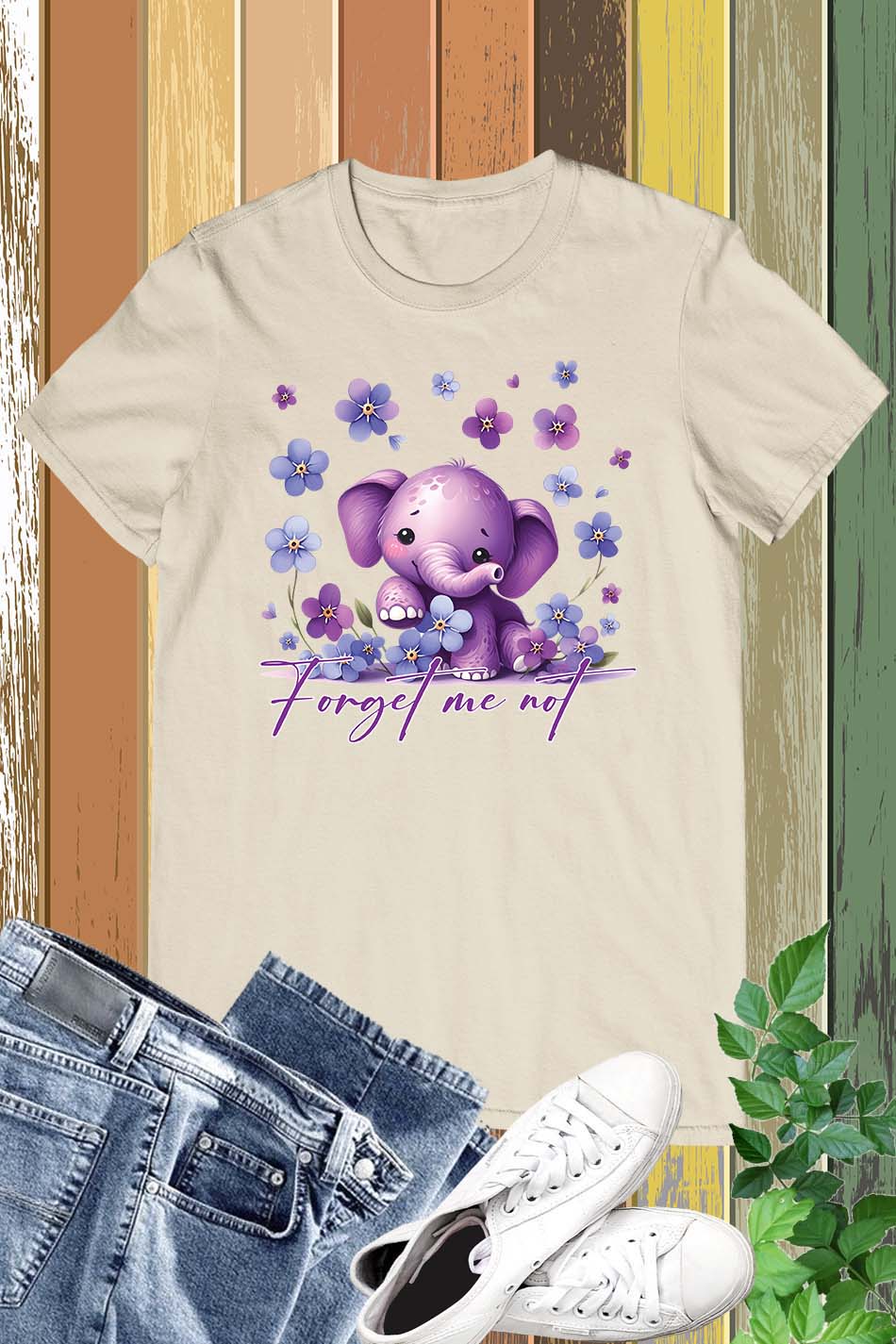 Forget Me Not Alzheimers Survivor Shirt