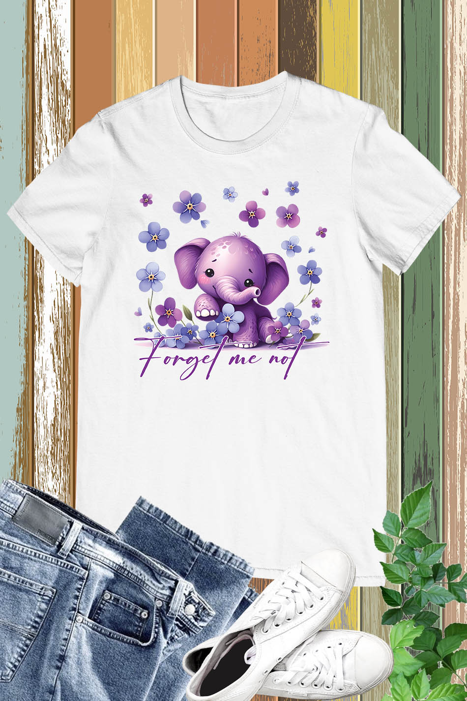 Forget Me Not Alzheimers Survivor Shirt