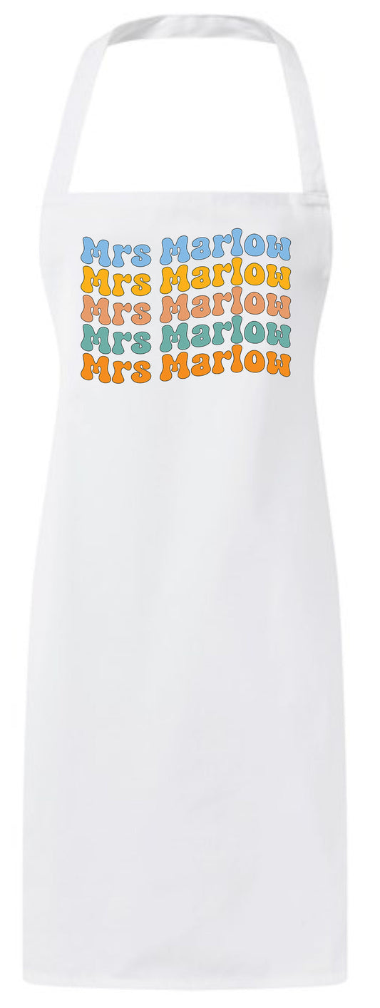 Personalized Teacher Appreciation Custom  Librarian Thank You Gifts Apron