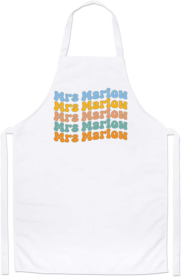 Personalized Teacher Appreciation Custom  Librarian Thank You Gifts Apron