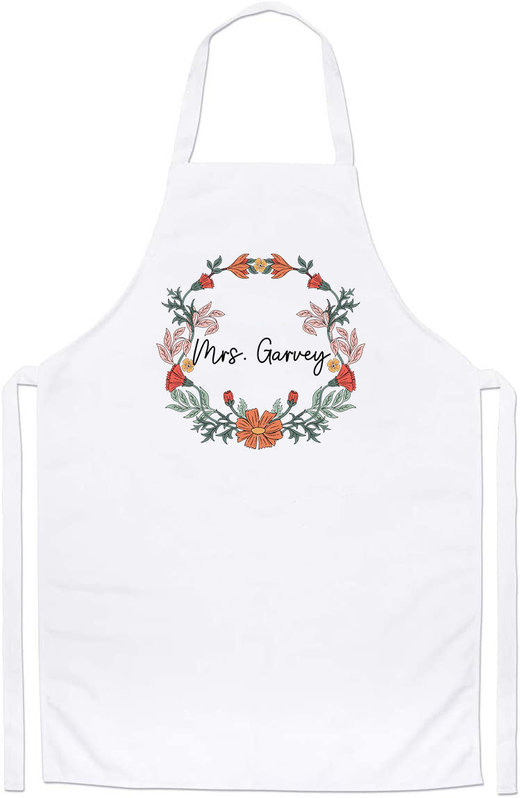 Personalized Inspirational Custom Teacher Appreciation Thank You Apron