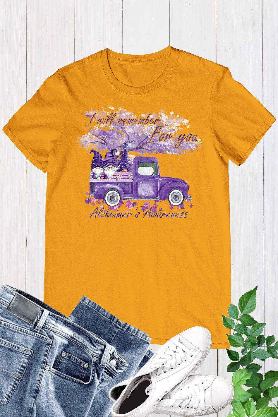 Fall Shirt Alzheimer Awareness