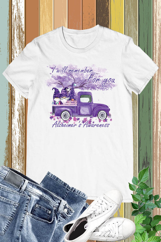 Fall Shirt Alzheimer Awareness