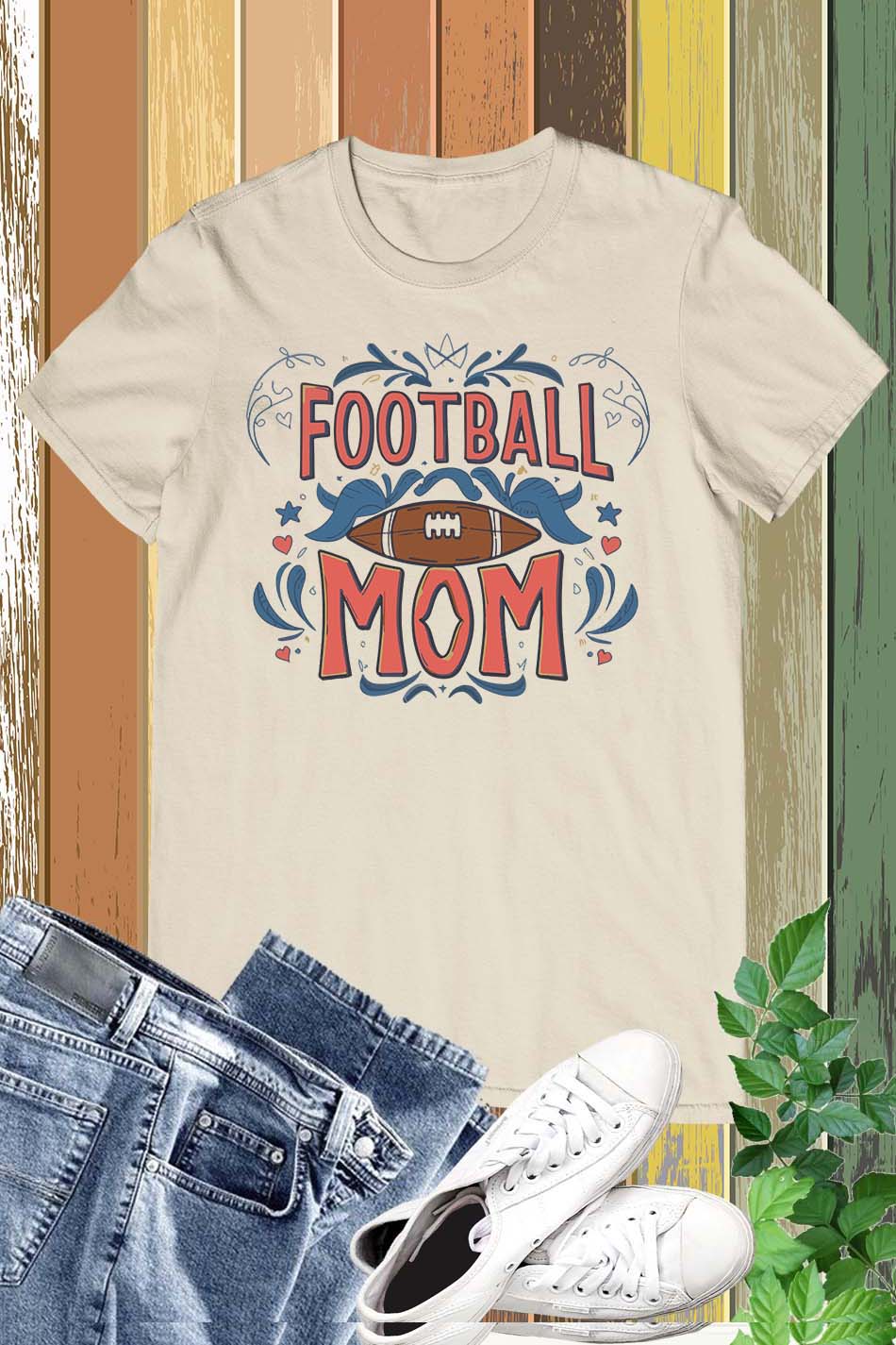 Football Mom T Shirts