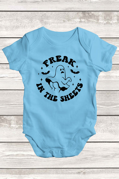 Freak In The Sheets Funny Halloween Shirt