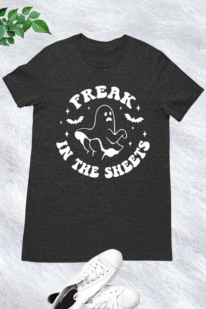 Freak In The Sheets Funny Halloween Shirt