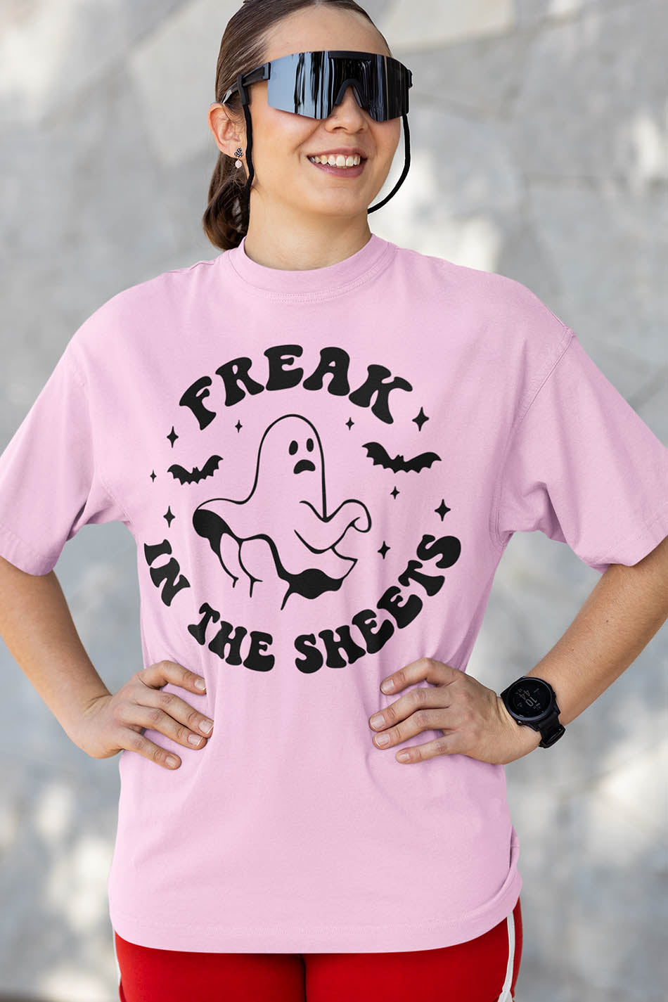 Freak In The Sheets Funny Halloween Shirt