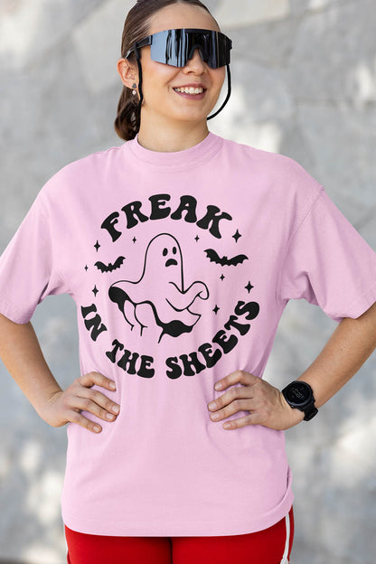 Freak In The Sheets Funny Halloween Shirt