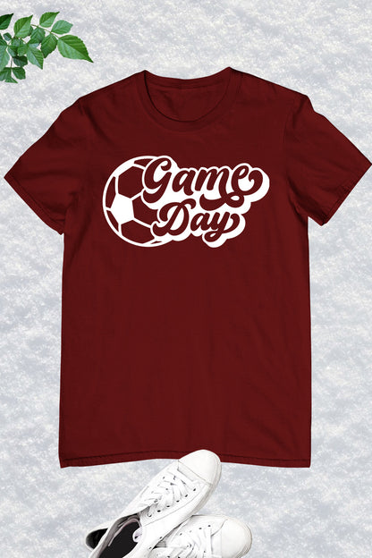 Game Day Football Mom T Shirts